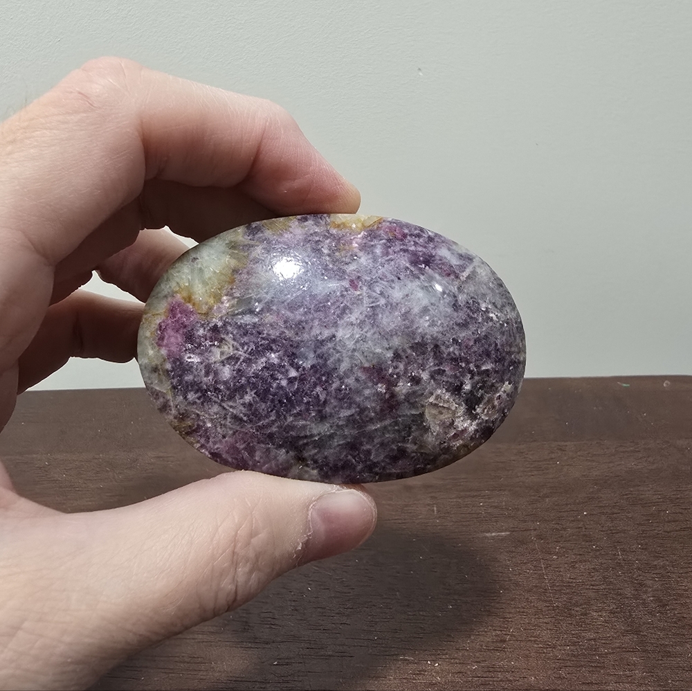 Unicorn Stone Crystal Palmstone #B (large)